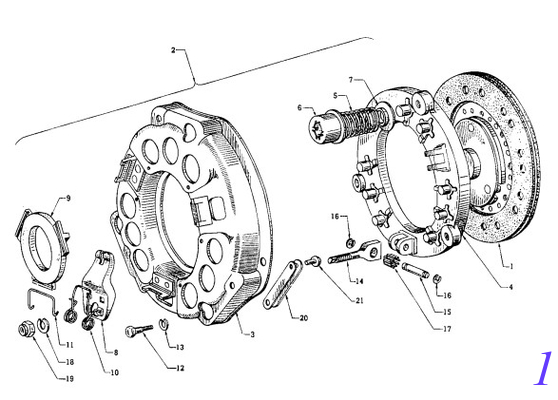 30210-61500 clutch plate supplier